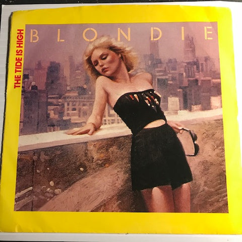 Blondie - The Tide Is High b/w Suzy and Jeffrey - Chrysalis #2465 - 80's
