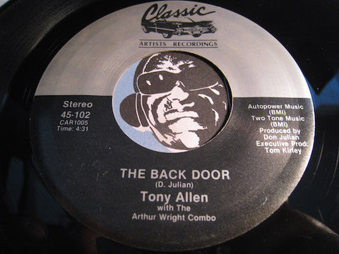 Tony Allen - The Back Door b/w No One - Classic Artists Recordings #102 - Doowop
