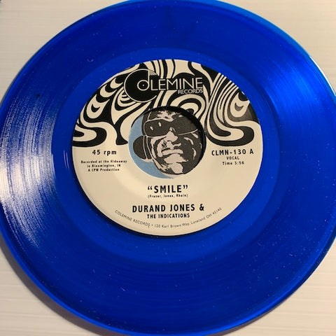 Durand Jones & Indications - Smile b/w Tuck n Roll - Colemine #130 - Soul - Colored Vinyl