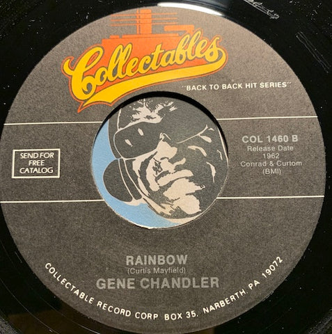 Gene Chandler - Rainbow b/w Duke Of Earl - Collectables #1460 - East Side Story - Doowop Reissues - R&B Soul