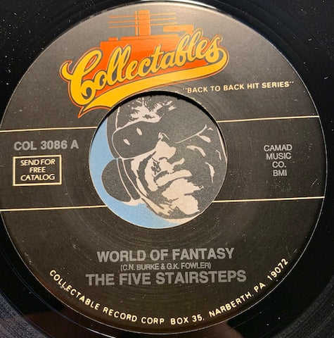 Five Stairsteps - World Of Fantasy b/w Come Back - Collectables #3086 - Sweet Soul
