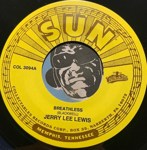 Jerry Lee Lewis / Bill Justis - Breathless b/w Raunchy - Collectables #3094 - Rock n Roll