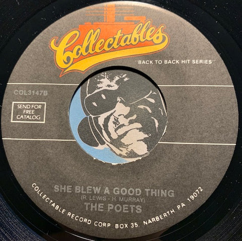 Poets / Charlie & Inez Foxx - She Blew A Good Thing b/w Mocking Bird - Collectables #3147 - Northern Soul - R&B Soul