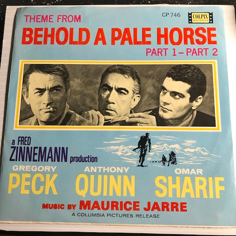 Maurice Jarre - Theme From Behold A Pale Horse pt.1 b/w pt.2 - Colpix #746 - Novelty