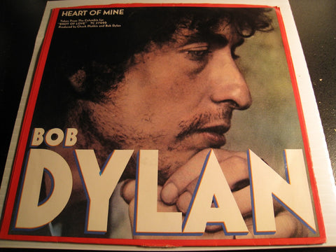 Bob Dylan - Heart Of Mine b/w same - Columbia #02510 - picture sleeve - Rock n Roll