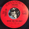 Teri Thornton - Where Are You Love b/w The Secret Life - Columbia #43151 - Jazz