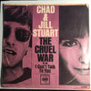 Chad & Jill Stuart - The Cruel War b/w I Can't Talk To You - Columbia #43467 - Rock n Roll