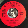 Chad & Jill Stuart - The Cruel War b/w I Can't Talk To You - Columbia #43467 - Rock n Roll