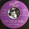Jake Porter - Saturday Blues b/w Hey Look Me Over - Combo #50 - Jazz - R&B Instrumental