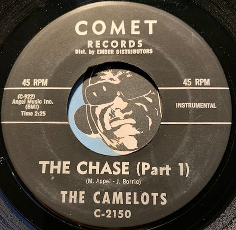 Camelots - The Chase pt.1 b/w pt.2 - Comet #2150 - R&B - R&B Soul