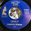 Perkins Bowen - I Made It pt.1 b/w pt.2 - Compton's Sacred Staff #1001 - Gospel Soul