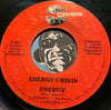 Energy - Energy Crisis (vocal) b/w same (instrumental) - Crisis #001 - Funk - Jazz Funk