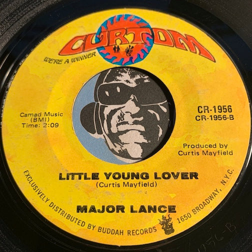 Major Lance - Little Young Lover b/w Must Be Love Coming Down - Curtom #1956 - Northern Soul