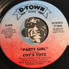 Coy's Toyz - Come And Get It b/w Party Girl - D-Town #9040 - Funk Disco - Modern Soul