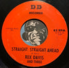 Rex Davis and Three - Greedy Gert b/w Straight Straight Ahead - DD #01 - Jazz Funk - Jazz Mod