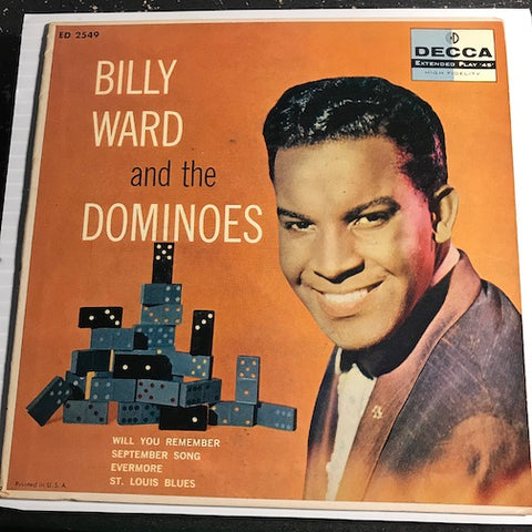 Billy Ward & Dominoes - EP - Will You Remember - September Song b/w Evermore - St Louis Blues - Decca #2549 - Doowop