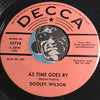 Dooley Wilson - Knock On Wood b/w As Time Goes By - Decca #25728 - Jazz