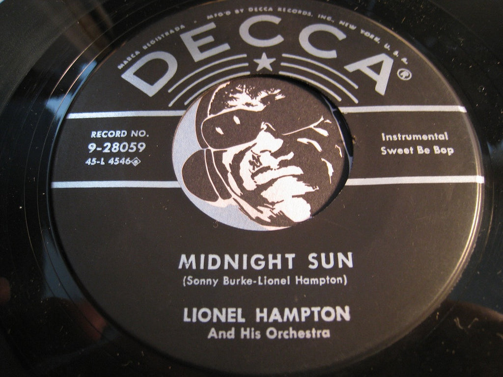 Lionel Hampton & Dinah Washington - Blow Top Blues b/w Midnight Sun - Decca #28059 - Jazz