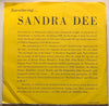Sandra Dee - Dear Johnny b/w When I Fall In Love - Decca #31042 - Teen