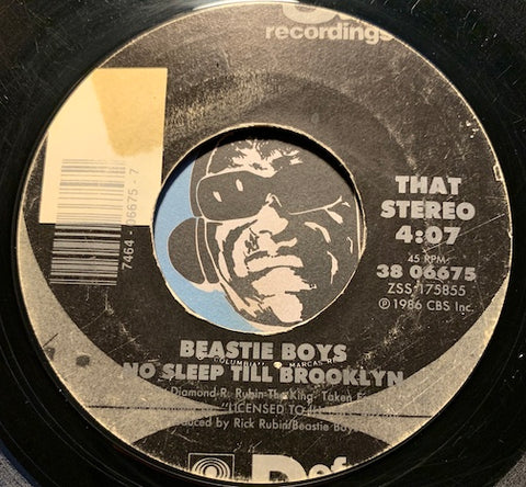Beastie Boys - No Sleep Till Brooklyn b/w She's Crafty - Def Jam #06675 - Rap