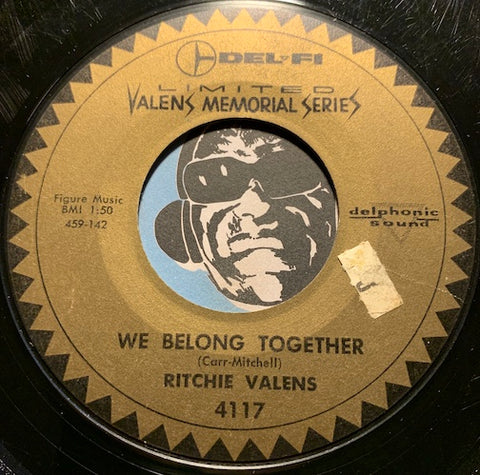 Ritchie Valens - We Belong Together b/w Little Girl - Delfi #4117 - Chicano Soul - Rock n Roll