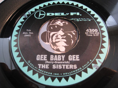 Sisters - Gee Baby Gee b/w All Grown Up - Delfi #4300 - R&B - Girl Group
