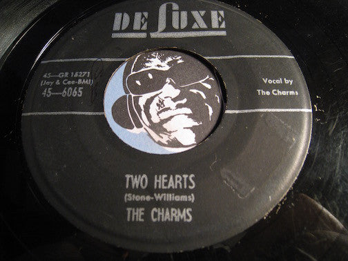 Charms - Two Hearts b/w The First Time We Met - Deluxe #6065 - Doowop