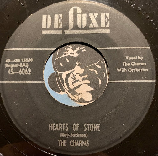 Charms - Hearts Of Stone b/w Who Knows - Deluxe #6082 - Doowop