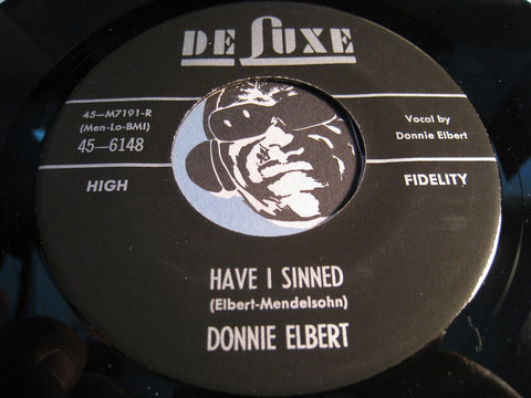 Donnie Elbert - Have I Sinned b/w Leona - Deluxe #6148 - Doowop - East Side Story