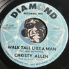 Christy Allen - Walk Tall Like A Man b/w Any Moment - Diamond #209 - Northern Soul - Colored Vinyl