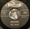 Jim Doval & Gauchos - Scrub b/w Baracuda - Diplomacy #3 - Garage Rock - Surf
