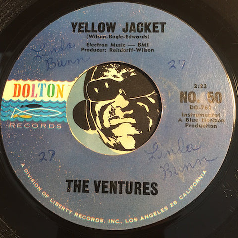 Ventures - Yellow Jacket b/w Genesis - Dolton #50 - Surf
