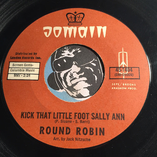 Round Robin - Kick That Little Foot Sally Ann b/w Slauson Party - Domain #1404 - R&B Mod