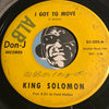 King Solomon - Uncle John's Swingin Farm b/w I Got To Move - Don J #303 - R&B