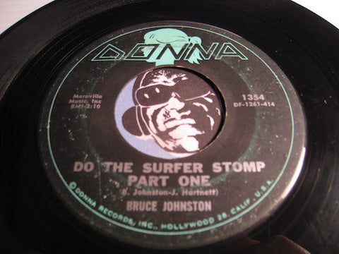 Bruce Johnston - Do The Surfer Stomp pt.1 b/w pt.2 - Donna #1354 - Surf