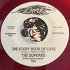 Whispers - As I Sit Here b/w The Story Book Of Love - Dore #740 - Sweet Soul - Colored Vinyl