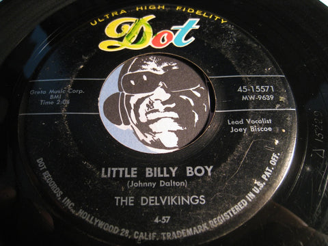 Delvikings - Little Billy Boy b/w What Made Maggie Run - Dot #15571 - Doowop