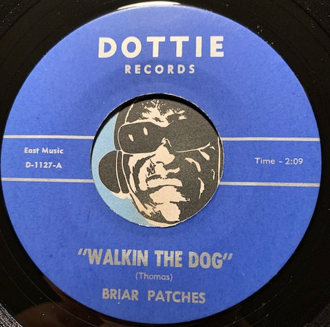 Briar Patches - Walkin The Dog b/w Country Speedin - Dottie #1127 - Garage Rock