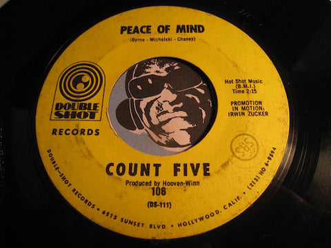 Count Five - Peace Of Mind b/w The Morning After - Double Shot #106 - Garage Rock