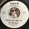 Precisions - A Place b/w Never Let Her Go - Drew #1005 - Northern Soul