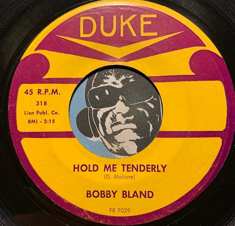 Bobby Bland - Hold Me Tenderly b/w Lead Me On - Duke #318 - R&B Soul - Blues
