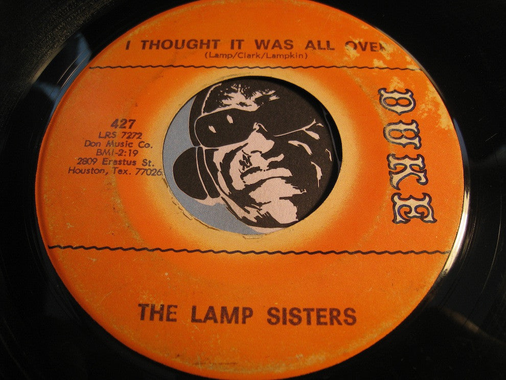 Lamp Sisters - A Woman With The Blues b/w I Thought It Was All Over - Duke #427 - Northern Soul
