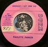 Paulette Parker - (Gimme Back) My Love b/w Should I Let Him Go - Duke #451 - R&B Soul