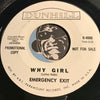 Emergency Exit - Why Girl b/w Maybe Too Late - Dunhill #4060 - Garage Rock