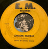 Elmon Mickle - Lonesome Highway b/w Jackson Blues - E.M. #132 - Blues