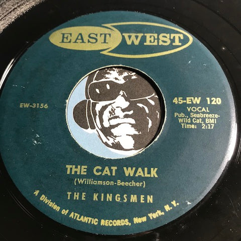 Kingsmen - Conga Rock b/w The Cat Walk - East West #120 - Rock n Roll