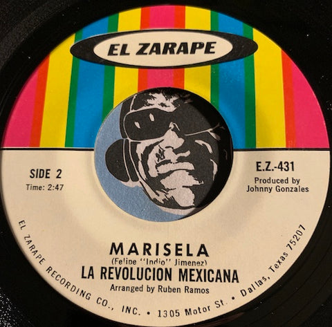 La Revolucion Mexicana - Carcel Perpetua b/w Marisela - El Zarape #431 - Latin