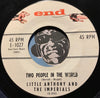 Little Anthony & Imperials - Tears On My Pillow / Two People In The World - End #1027 - Doowop