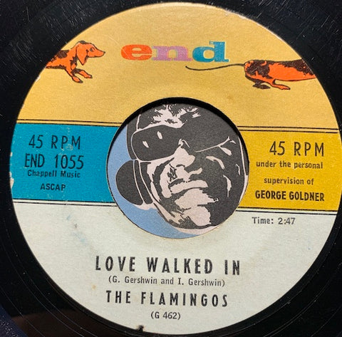 Flamingos - Love Walked In b/w Yours - End #1055 - Doowop