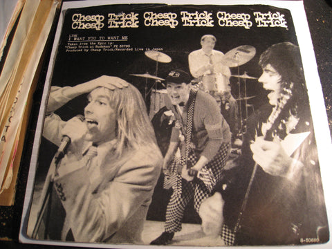 Cheap Trick - I Want You To Want Me b/w Clock Strikes Ten - Epic #50680 - Rock n Roll